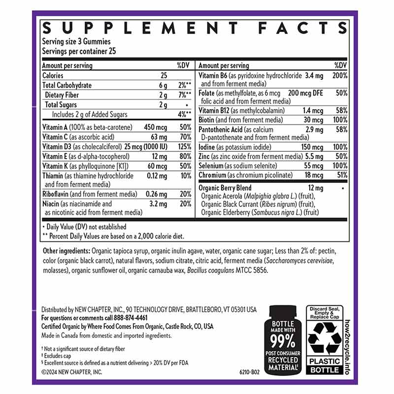 Men's Multivitamin Gummies, by New Chapter, image #2