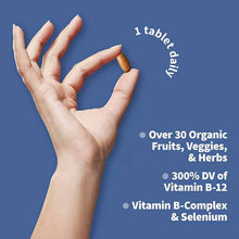 Men's Once Daily Whole Food Multivitamin, 30 Veg Tablets, by Garden of Life mykind Organics, image #4