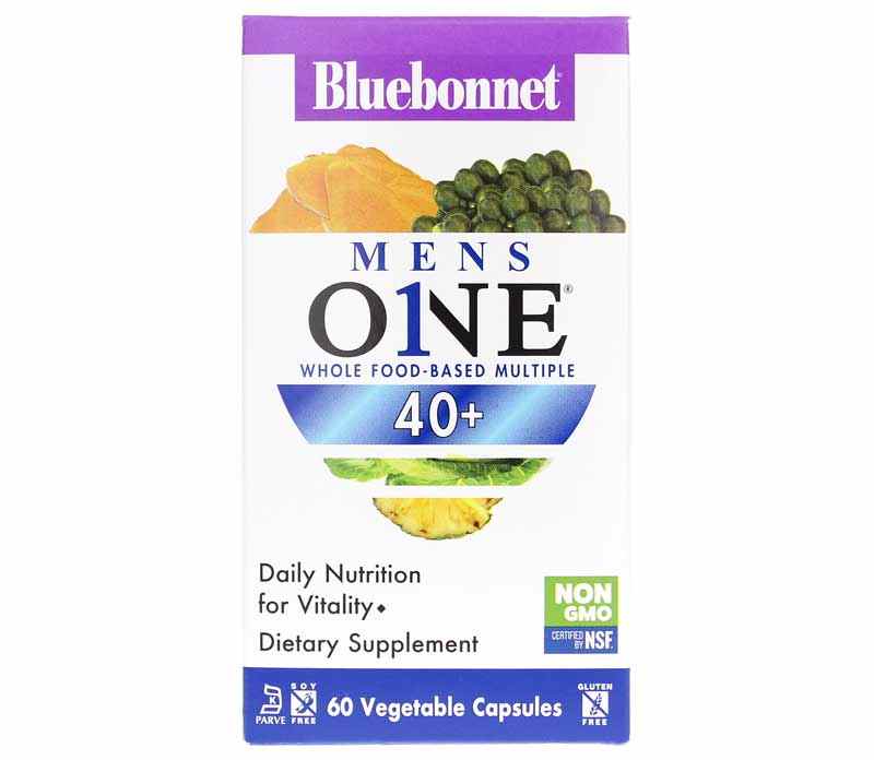 Men's One 40+ Whole Food-Based Multiple, by Bluebonnet