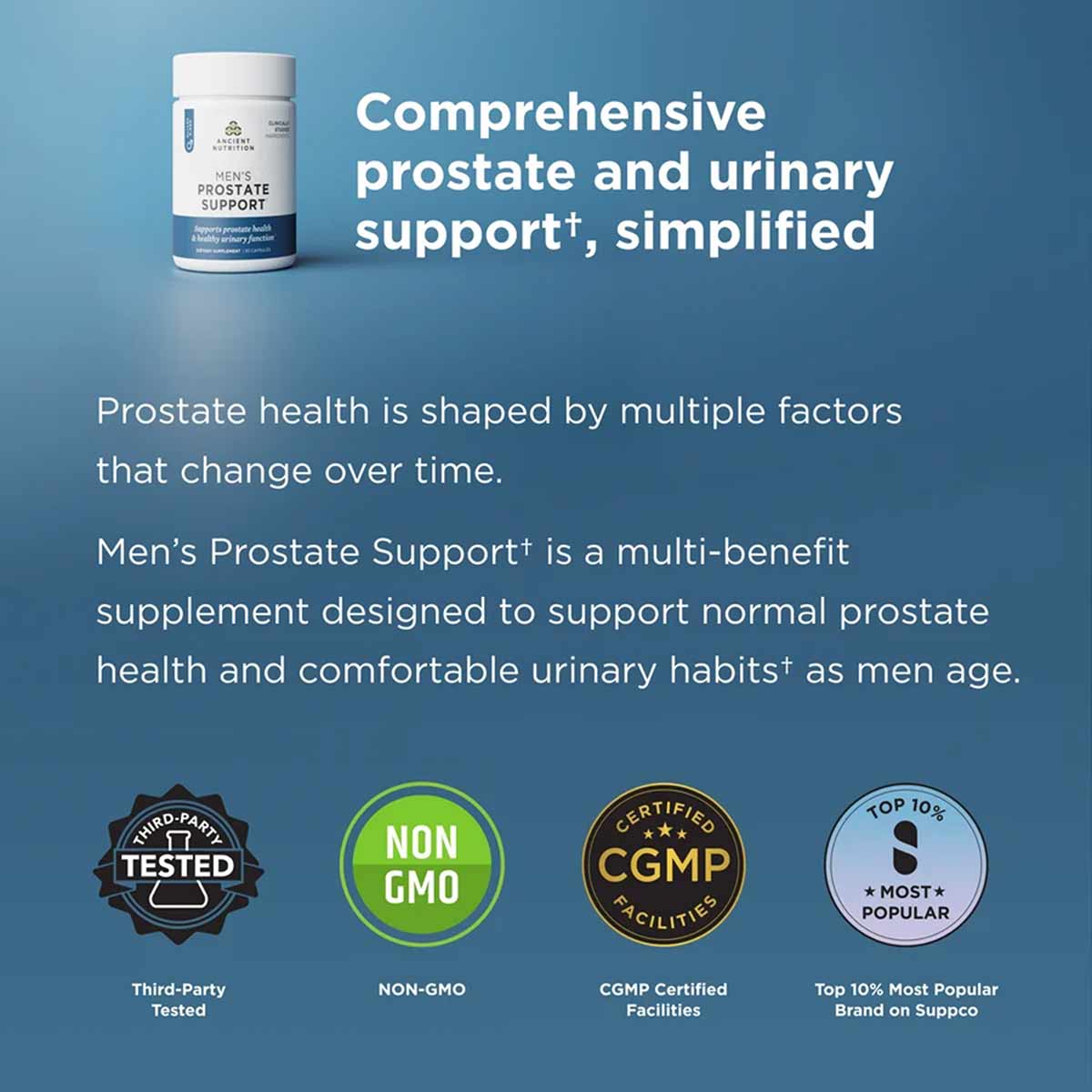 Men's Prostate Support, by Ancient Nutrition