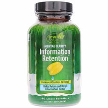 Mental Clarity Information Retention, by Irwin Naturals
