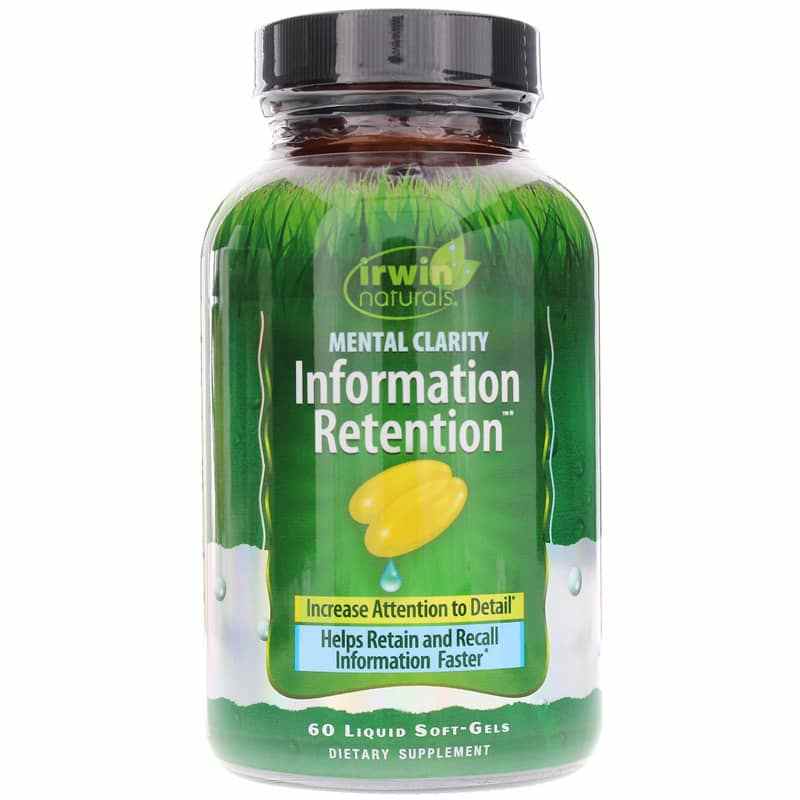 Mental Clarity Information Retention, by Irwin Naturals