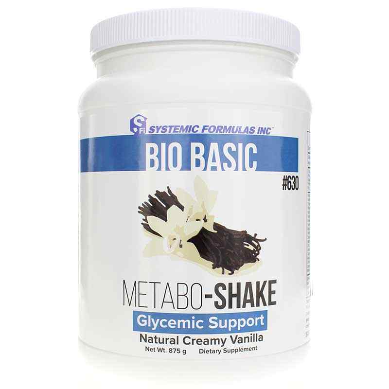Metabo-Shake Glycemic Support, Creamy Vanilla, by Systemic Formulas