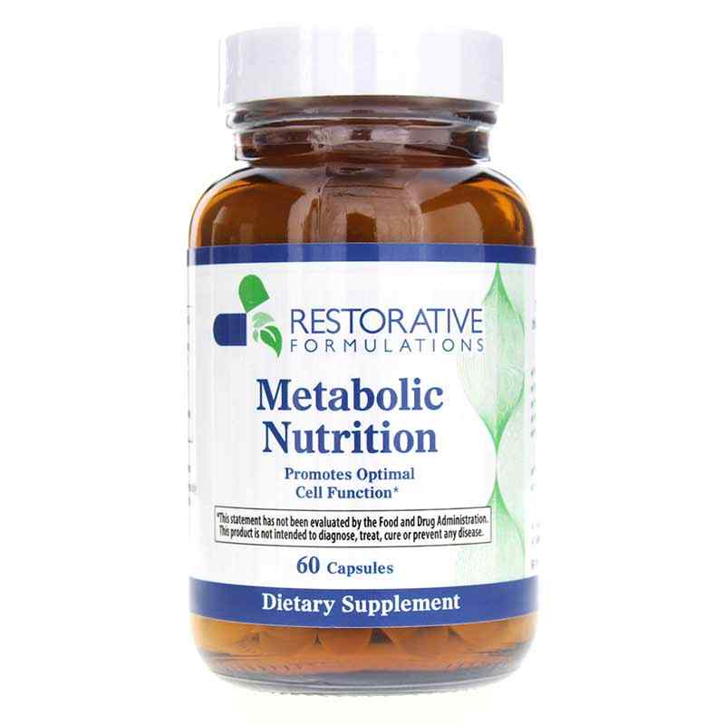 Metabolic Nutrition, by Restorative Formulations