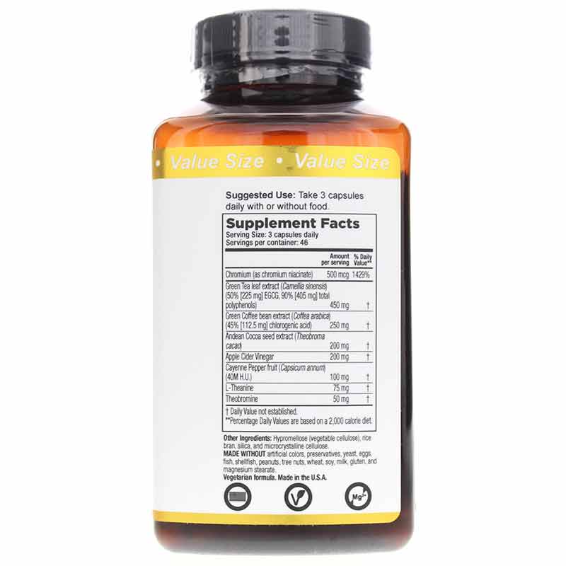 Metabolism, 140 Veg Capsules, by LifeSeasons, image #2