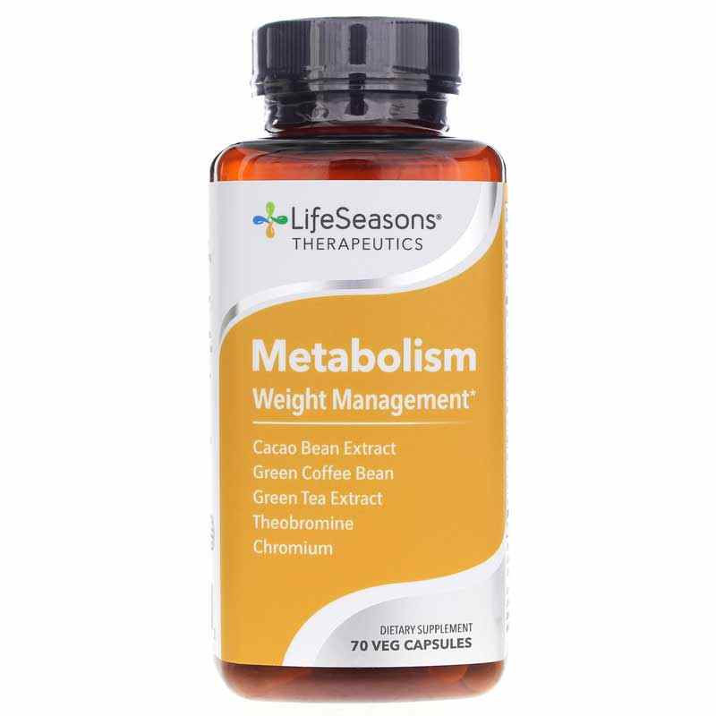 Metabolism, 70 Veg Capsules, by LifeSeasons