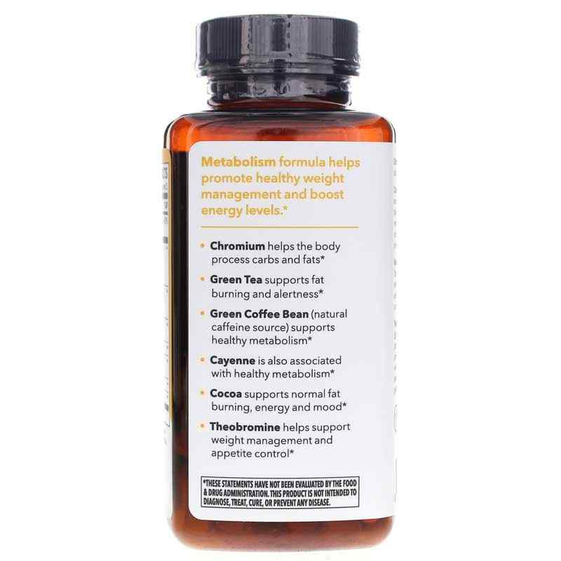 Metabolism, 70 Veg Capsules, by LifeSeasons, image #3