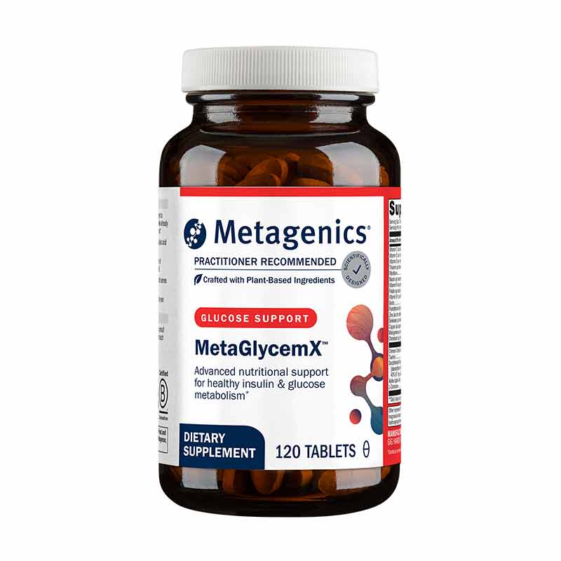 MetaGlycemX, 120 Tablets, by Metagenics