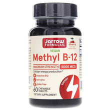 Methyl B-12 5,000 Mcg Cherry, by Jarrow Formulas