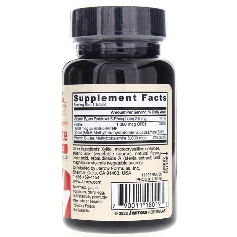 Methyl B-12 & Methyl Folate Cherry, by Jarrow Formulas, image #2