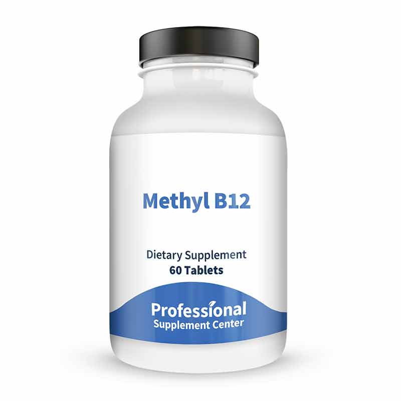 Methyl B-12, 60 Tablets, by Professional Supplement Center