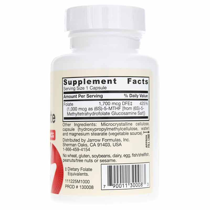 Methyl Folate 1,000 Mcg, by Jarrow Formulas, image #2