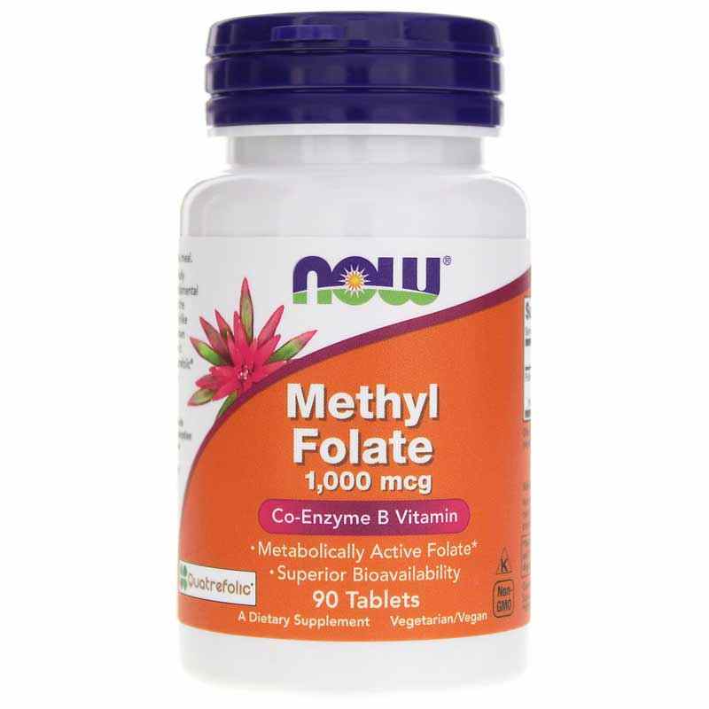 M Folate Methyl Folate 1,000 Mcg, NOW Foods – Natural Healthy Concepts