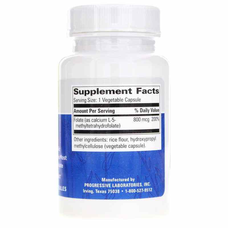 Methyl Folate, by Progressive Labs, image #2