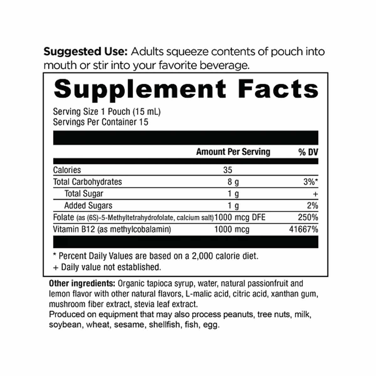 Methylated Vitamin B12 Gel Packs, by Ancient Nutrition
