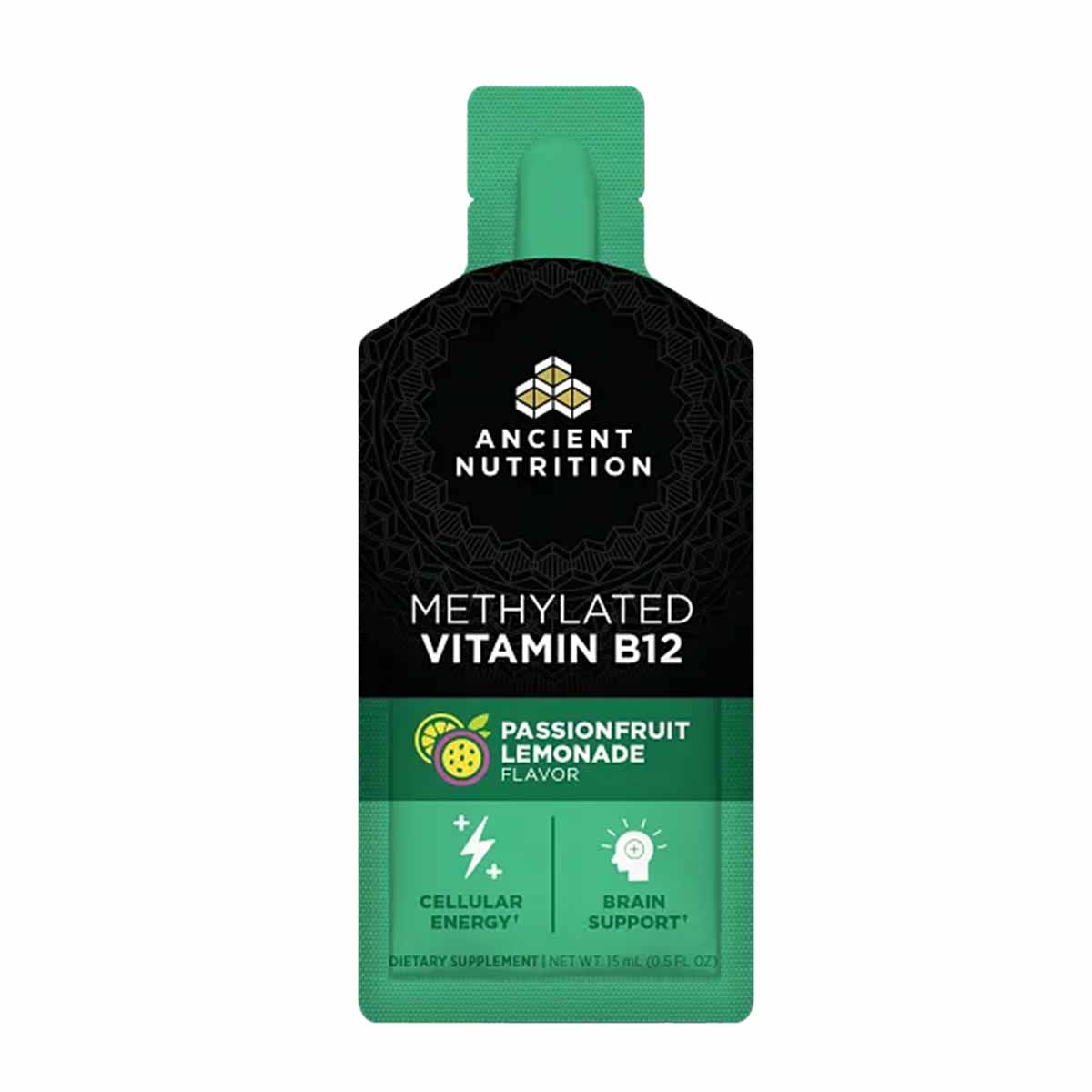 Methylated Vitamin B12 Gel Packs, by Ancient Nutrition