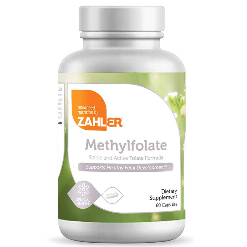Methylfolate, 60 Capsules, by Zahler
