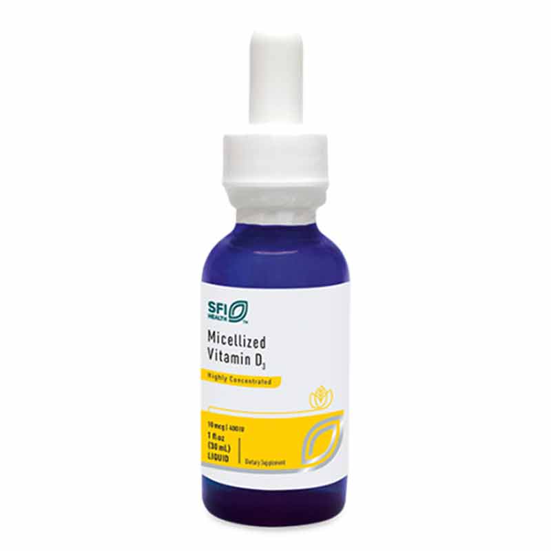 Micellized Vitamin D3 10 Mcg, by SFI Health