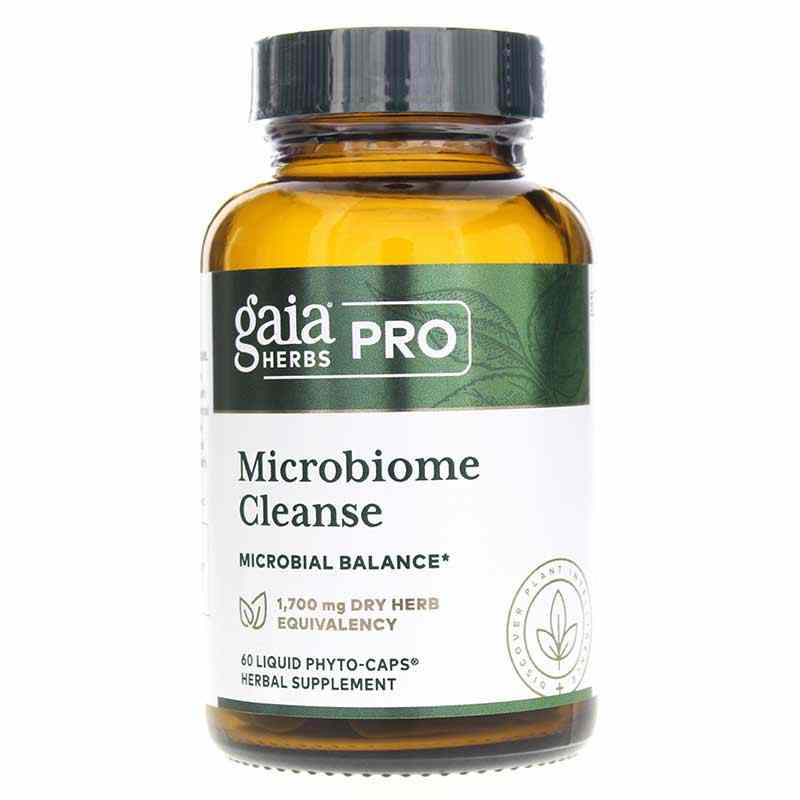 Microbiome Cleanse, 60 Liquid Phyto Caps, by Gaia Professional Solutions