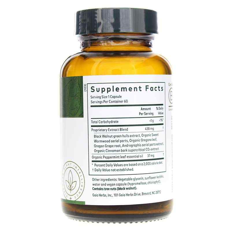 Microbiome Cleanse, 60 Liquid Phyto Caps, by Gaia Professional Solutions, image #2