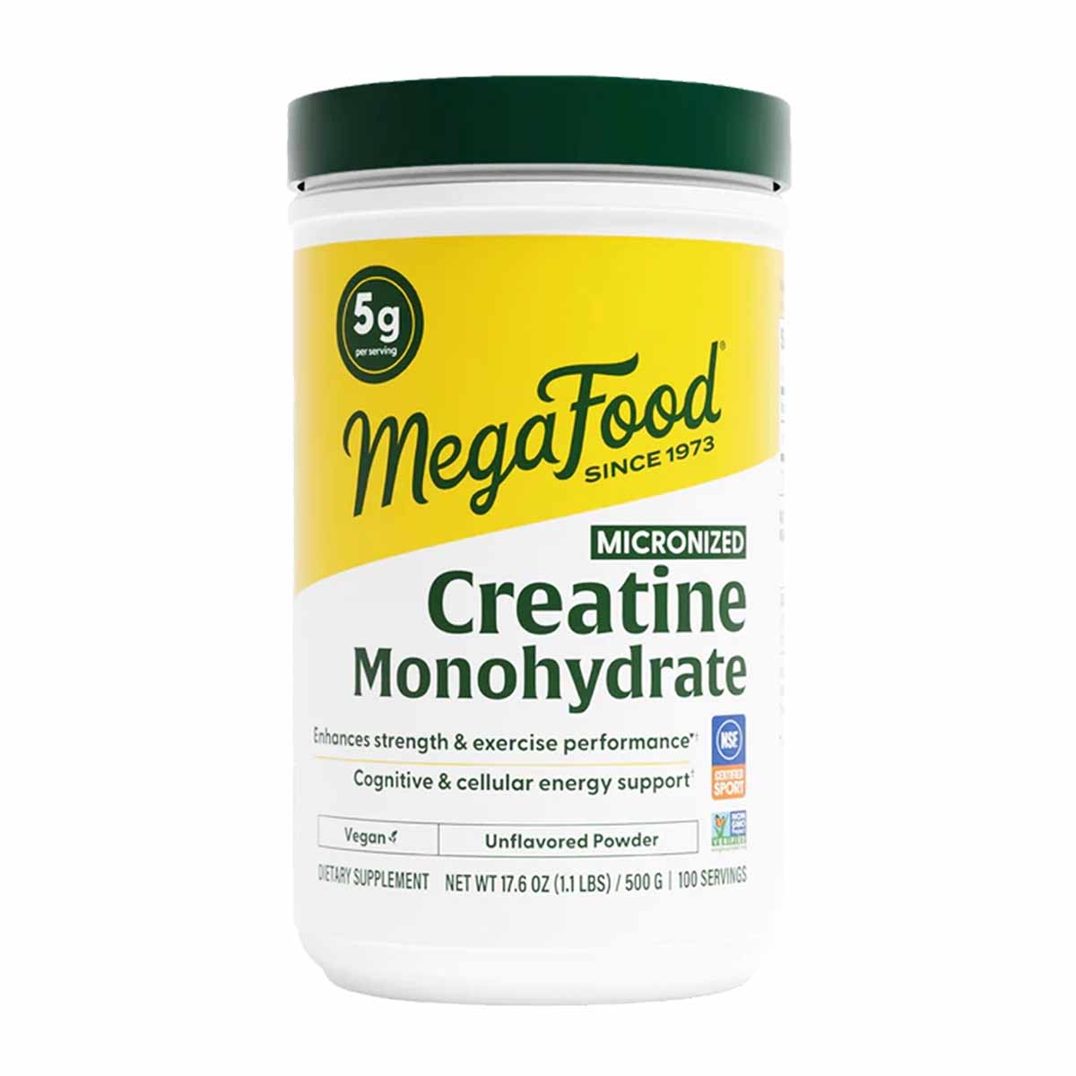 Micronized Creatine Monohydrate, by Megafood
