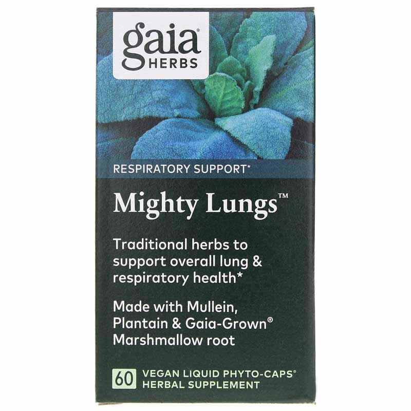 Mighty Lungs, by Gaia Herbs