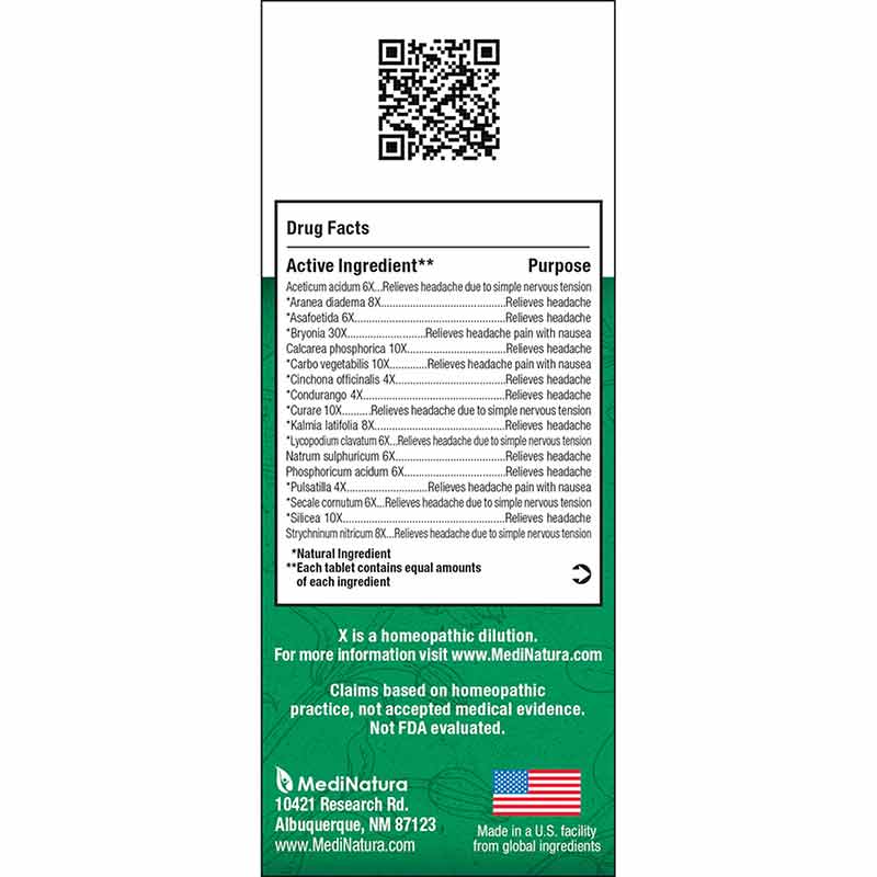 Migraine Headache Relief Tablets, by BHI, image #3