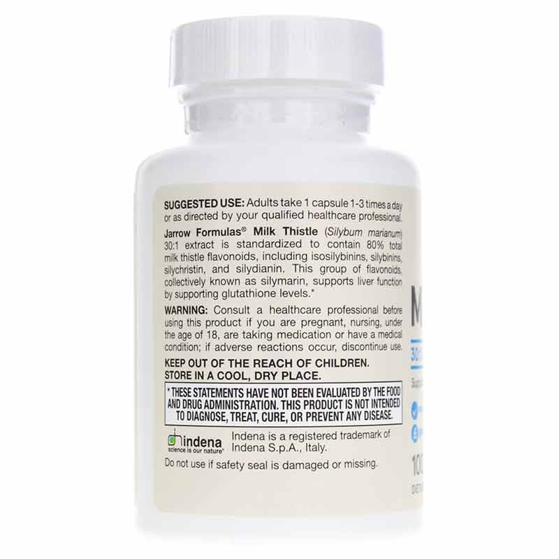 Milk Thistle 150 Mg, 100 Veg Capsules, by Jarrow Formulas, image #3