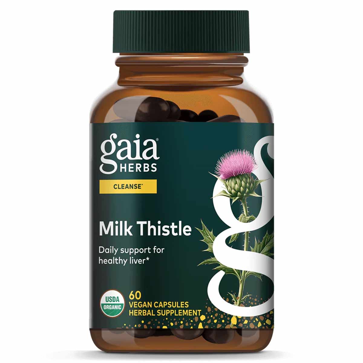 Milk Thistle, by Gaia Herbs