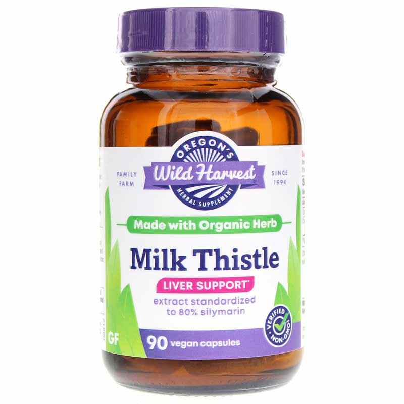 Milk Thistle, 90 Vegan Capsules, by Oregons Wild Harvest