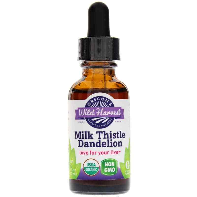 Milk Thistle Dandelion Liquid, by Oregons Wild Harvest