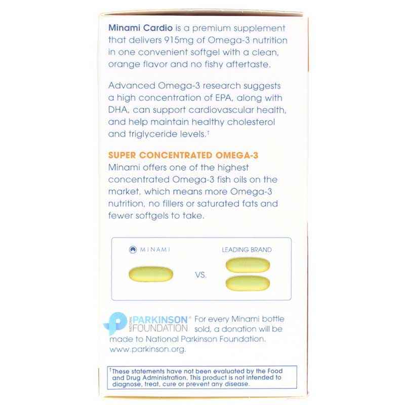 Minami Cardio Omega-3 Fish Oil, by Garden of Life, image #4