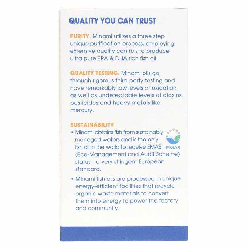 Minami Omega-3 Fish Oil Daily Maintenance, 60 Softgels, by Garden of Life, image #3
