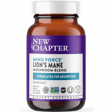 Mind Force Lions Mane Mushroom Blend, 60 Capsules, by New Chapter