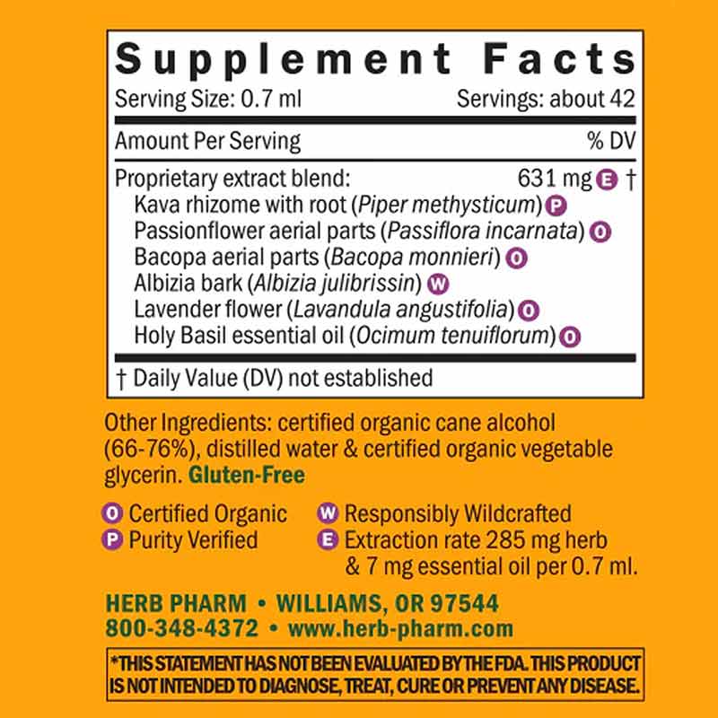 Mind Soother Holy Basil, 1 Oz, by Herb Pharm, image #3
