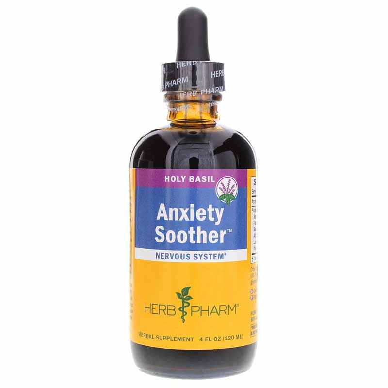Mind Soother Holy Basil, 4 Oz, by Herb Pharm