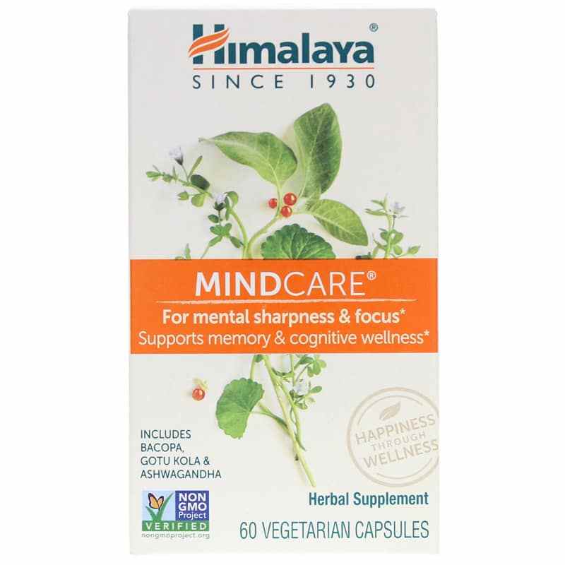 MindCare, 60 Veg Capsules, by Himalaya