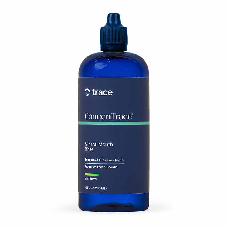 Mineral Mouth Rinse, Mint, 10 Oz, by Trace Minerals Research