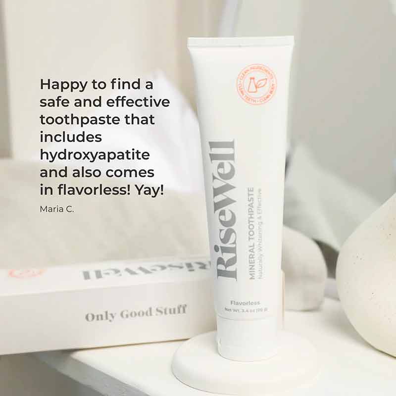 Mineral Toothpaste, Unflavored, by RiseWell, image #4