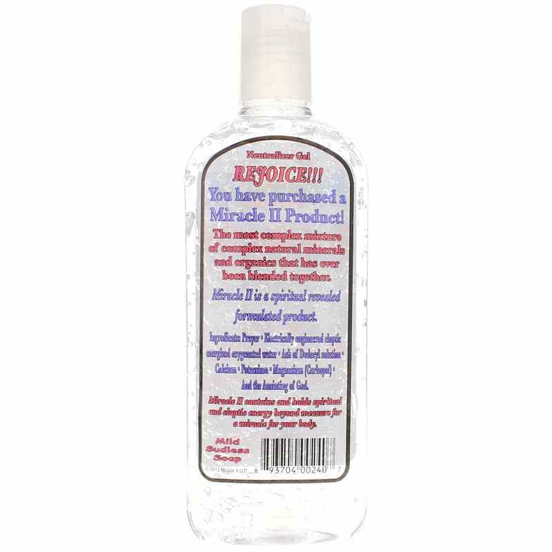 Miracle Neutralizer Gel pH Balanced, 8 Oz, by Miracle II Soap, image #2
