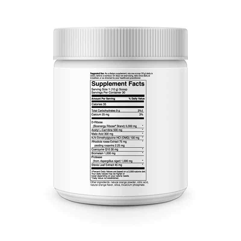 l carnitine and d ribose BIO INNOVATIONS: Heart Smart Kit hypromellose (cellulose capsule) Mito-Fuel with D-Ribose Powder, DaVinci