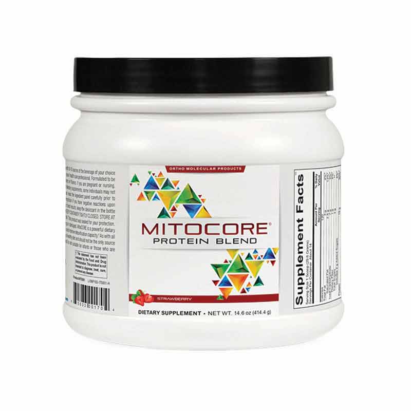 MitoCORE Protein Blend, Strawberry, by Ortho Molecular