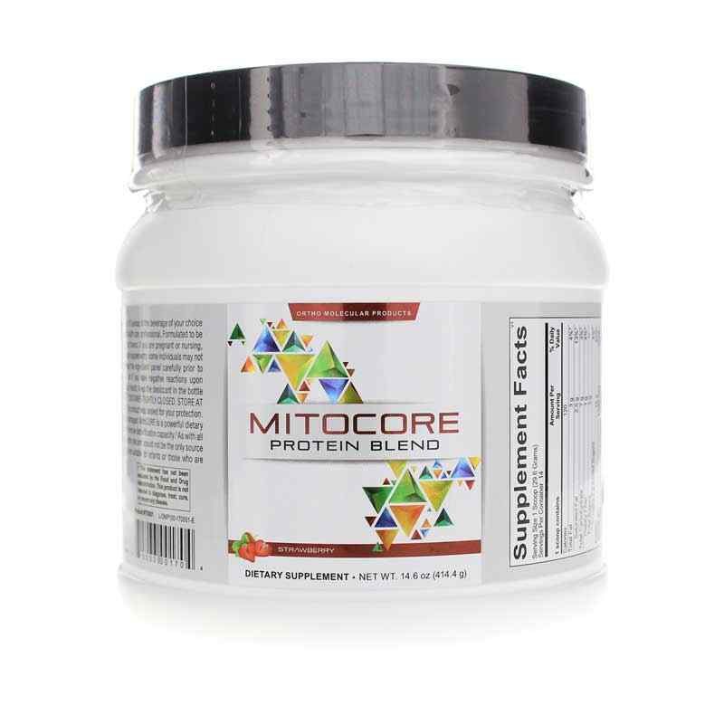 MitoCORE Protein Blend Strawberry California Only, by Ortho Molecular