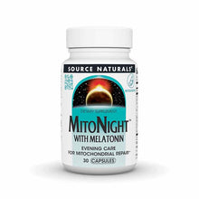 MitoNight with Melatonin, 30 Capsules, by Source Naturals