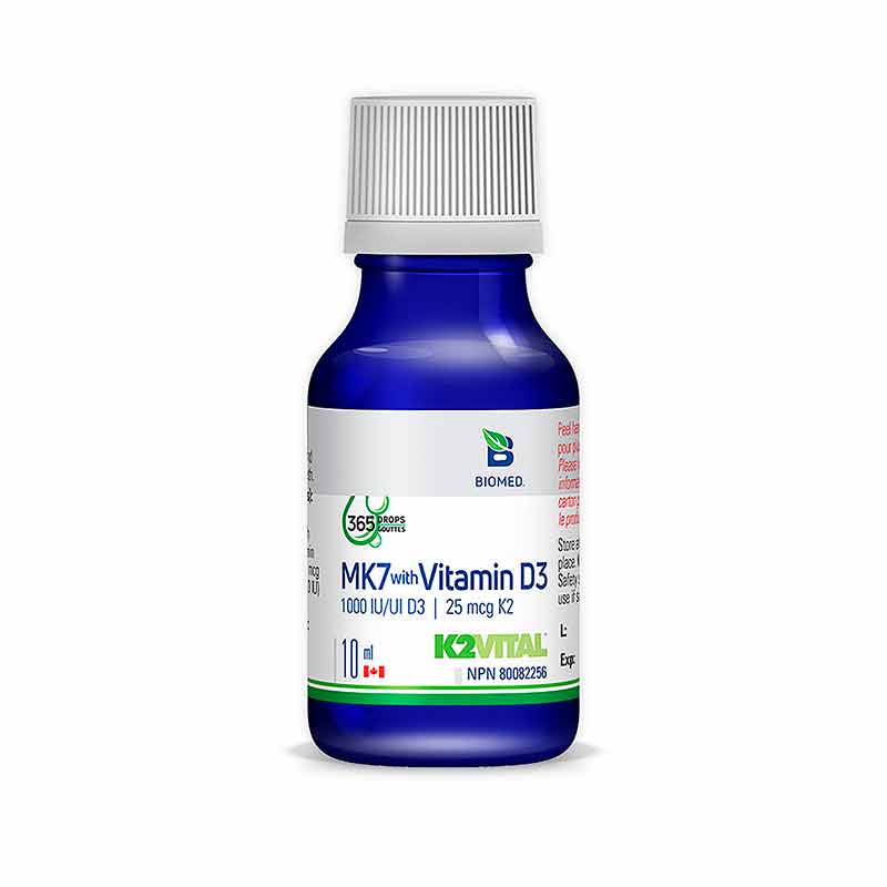 MK7 with D3 Drops, 10 Ml, by Biomed