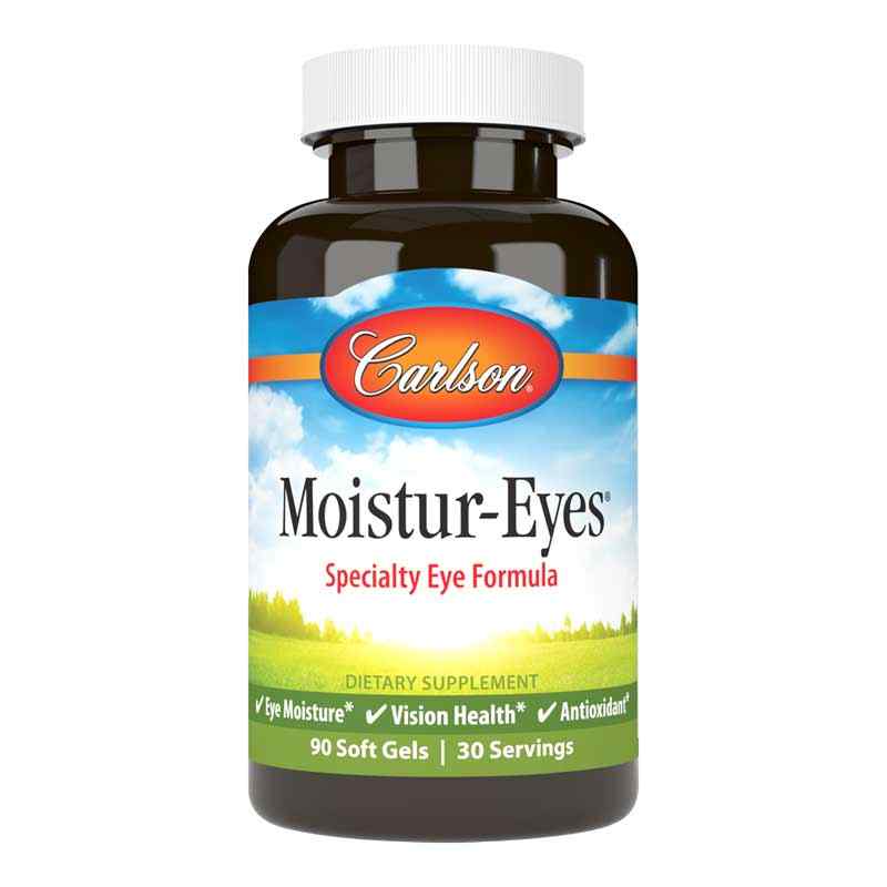 Moistur-Eyes Softgels, 90 Softgels, by Carlson Labs