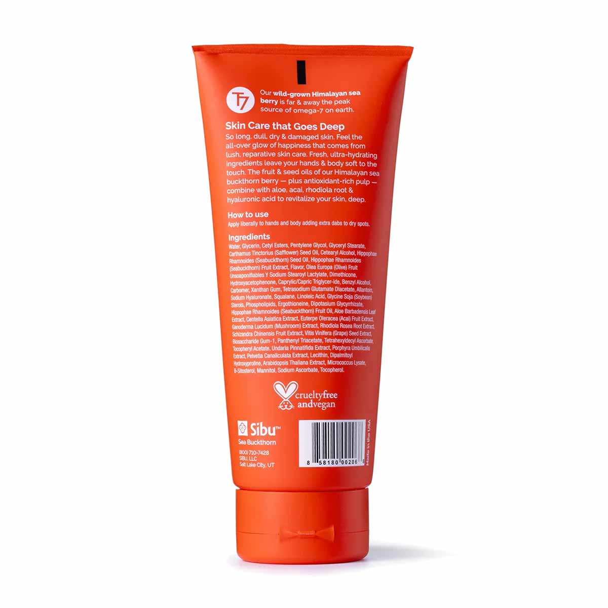Moisturizing Body Cream, 6 Oz, by Sibu Beauty
