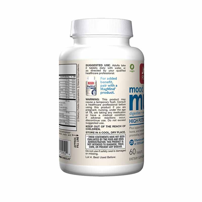 Mood Multi +, 60 Tablets, by Jarrow Formulas, image #2