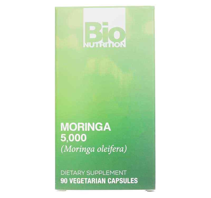Moringa 5000 Mg Super Food, 90 Veg Capsules, by Bio Nutrition