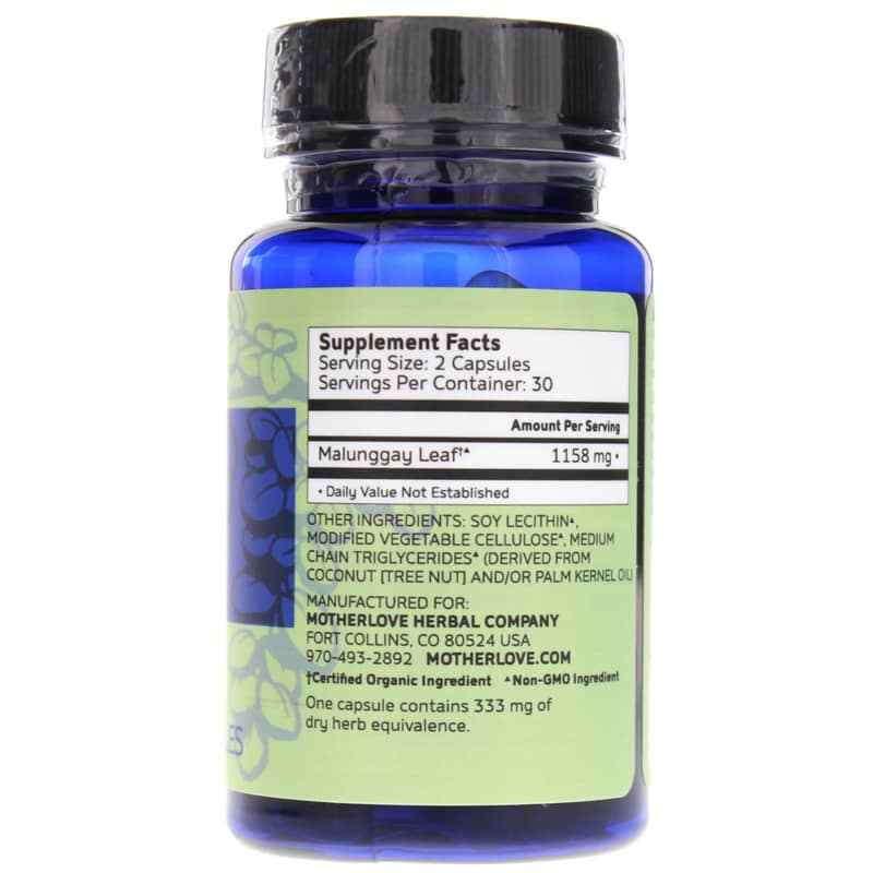 Moringa, 60 Liquid Capsules, by Motherlove, image #2